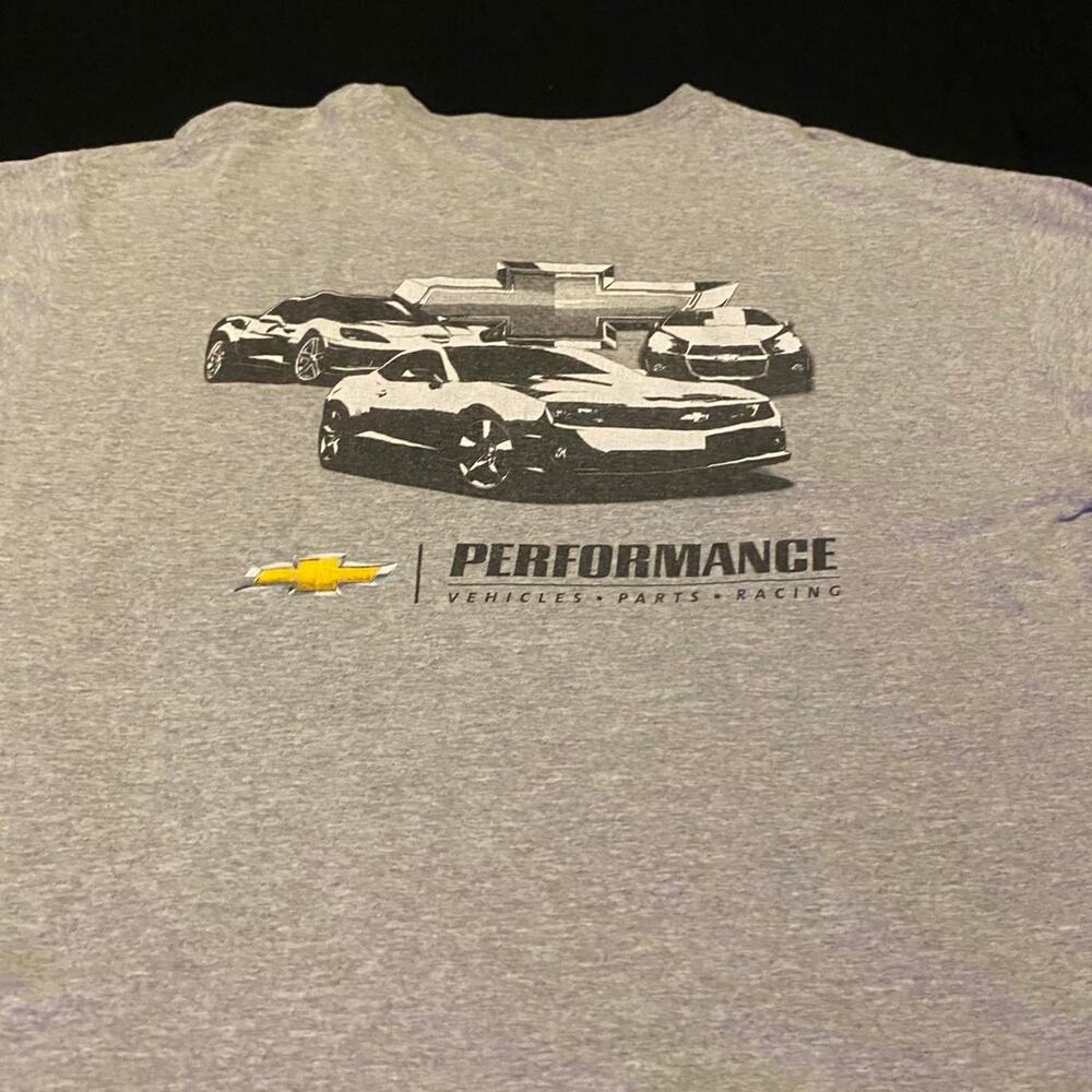 Vintage grey chevrolet t shirt chevrolet